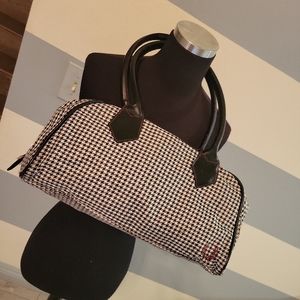 Rare Fred perry houndtooth hand bag